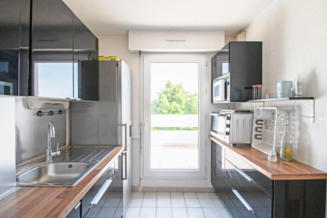 Ferienwohnung Duplex Toit Terrasse Vue Panoramique Montpellier Exterior foto